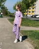 Комплект для дівчинки підлітковий (футболка+штани) Носи своє 164 Фіолетовий (p-13969-156768) - изображение 7