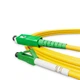 Патч-корд оптичний NanoConnect SC/APC-LC/APC Жовтий LSZH, Singlemode G.652.D (SM), Simplex, 3мм - 5 м - зображення 4