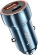 Автомобильное зарядное устройство Hoco Z46A Blue whale PD20W+QC3.0 car charger Sapphire Blue (6931474770349) - изображение 4