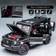 Коллекционная модель автомобиля Mercedes-Benz G63 Brabus 800 Black 1:24 на пьедестале - изображение 8
