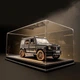 Коллекционная модель автомобиля Mercedes-Benz G63 Brabus 800 Black 1:24 на пьедестале - изображение 2