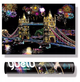 Obraz-zdrapka Norimpex Most Tower Bridge 75 x 52 cm (5902444062710) - obraz 1