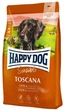 Сухой корм для стерилизованных собак и с избыточным весом Happy Dog Sensible Toscana с уткой и лососем 4 кг - изображение 1