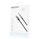 Кабель AUX Proove SoundTrack Type-C to 3.5mm (1m) black - изображение 3