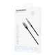 Кабель AUX Proove SoundMesh Lightning to 3.5mm (1m) gray - изображение 3
