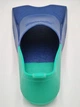 Ласты для плавания короткие Zoggs Short Blade Eco Fins 45/46 р. (сине-бирюзовый) (465220.BLAQ.11-2) - изображение 4