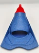 Ласты для плавания короткие Zoggs Short Blade Eco Fins 33/34 р. детские (сине-красный) (465220.BLRD.1-2) - изображение 5