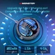 Бездротові навушники Airmars Monster XKT10 (Bluetooth 5.2, Type-C, blue) - зображення 4