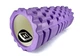 Масажний ролик EasyFit Grid Roller 33 см v.1.1 Фіолетовий піна EVA з масажною 3D поверхнею - зображення 3