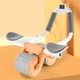 Тренажёр для пресса Abs Wheel Roller роликовый фитнес инструмент с держателем смартфона и таймером - изображение 2