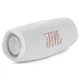 Акустическая система портативная JBL серии Charge 5 White (JBLCHARGE5WHT), двухполосная, 40 Вт, Bluetooth: 5.1, 7500 мАч, 20 часов автон. работы, 65 Гц - 20 кГц, IP67, белый - изображение 1
