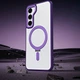 Чохол - накладка Magsafe Magnetic Ring для Samsung Galaxy S23 Plus з магнітним кільцем silver - зображення 2