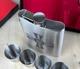 Набор подарочный фляга с рюмками VexShop ГУР Украины 9oz подарок мужчине, 4 рюмки и фляга (61006-GUR) - изображение 5