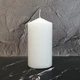 Свічка столова циліндр Bispol AURA Candles sw60/100-090 Білий - изображение 8