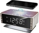 Настільний годинник Technoline WT487 Wireless Mobile Charging White/Brown - зображення 2