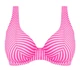 Купальний ліф Freya Jewel Cove 7230SRA 80K Stripe Raspberry (ZIK0000029429) - зображення 1
