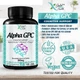 Поддержка памяти и работу мозга X Gold Health Alpha GPC Choline Supplement 180 капсул - изображение 5