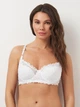 Бюстгальтер кружевной Intimates IN6281 70B Белый - изображение 1