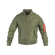 Куртка літня Sturm Mil-Tec US Summer MA1 Flight Jacket Olive XL (10401501) - изображение 1