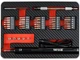 Аккумуляторная отвертка с набором бит YATO YT-27930: Li-Ion 3.6 В 450 мАч, LED, HEX-1/4", CrV, 39шт+кейс - изображение 1