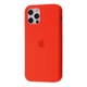 Чехол силиконовый Epic Premium Silicone Case Full для Apple iPhone 12/12 Pro red - изображение 1