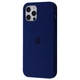 Чохол силіконовий Epic Premium Silicone Case Full для Apple iPhone 12 Pro Max deep navy - зображення 1