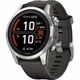 Смарт-часы Garmin Fenix 7S Pro Solar Silver w. Graphite Band (010-02776-00/01) - изображение 1