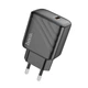 Мережевий зарядний пристрій Hoco CS22A, 1Type-C, PD, QC 30W, Чорний - зображення 2