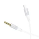 Аудіокабель BOROFONE BL19 iP to 3.5mm male, TPE, 1m, White (6941991108570) - зображення 2