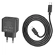 Мережевий зарядний пристрій Hoco CS13A Ocean 20 Вт USB-C PD/QC з кабелем Type-C чорний - зображення 5