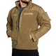 Флисовая кофта тактическая MFH «Combat» Coyote Tan, 3XL - изображение 6