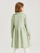 Платье, пальто для девочки SHEIN Мятный в горошек (JIT7074222 mint (134 см (9 лет)) - изображение 4
