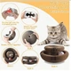 Когтеточка для кота с шариком для игры Catch the Mouse Brown - изображение 2