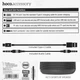 Портативная Bluetooth-колонка Hoco HC13 Sports BT speaker Grey - изображение 5