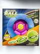Летающий мяч трансформер LED фрисби тарелка Blast Ball disk розовый - изображение 3