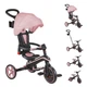 Детский велосипед 4 в 1 Globber Explorer Trike Foldable Deep Pastel Pink от 10 месяцев до 5 лет (732-210) - изображение 2