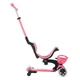 Самокат с сиденьем 3 в 1 Globber GO-UP Baby 360 Lights Pink (844-210) - изображение 3