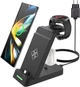 Станция быстрой беспроводной зарядки 3 в 1, док-станция для Samsung/Galaxy Watch/ Bluetooth Earbuds Type-C - изображение 4