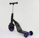 Cамокат Best Scooter JT 30304 3 в 1 трехколесный Самокат беговел велосипед С подсветкой и музыкой 8 мелодий Фиолетовый (30304A) - изображение 4