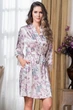 Короткий запашной халат Mia-Amore 3544 2XL/3XL Принт - изображение 1