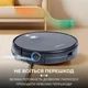 Робот пылесос 2 в 1 для сухой уборки Sokany SK13016B на аккумуляторе 2600 мА*ч Wi-Fi - изображение 3