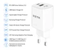 Сетевое зарядное устройство RZTK Block PD 30W USB-A + USB-C White - изображение 2
