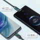 Кабель Essager USB Type-A to USB Type-C 100W (20V/5A) LED дисплей быстрая зарядка для ноутбуков смартфонов и планшетов 1м - изображение 4