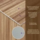 Декоративная ПВХ плита под дерево 600*600*3mm (S) SW-00001624 - изображение 4