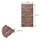 Самоклеющаяся 3D панель Sticker Wall под красный екатеринослав кирпич 3080x700x3мм SW-00001761 - изображение 4