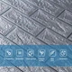 Панель стеновая 3D 700х770х2мм СЕРЕБРО (D) SW-1908 - изображение 4