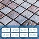 Декоративная ПВХ панель Sticker Wall мозаика под бежевый мрамор 960х480х4мм SW-00001433 - изображение 4