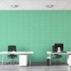 Панель стеновая 70*70cm*5mm зелёный кирпич с серебром (D) SW-00001803 - изображение 5
