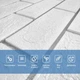 Панель стеновая 70*70cm*5mm белый кирпич с серебром (D) SW-00001502 - изображение 4