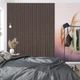 Декоративная стеновая рейка Sticker Wall 160*23*3000мм (D) SW-00001535 Темно-коричневая - изображение 8